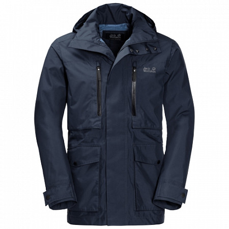 Куртка мужская Jack Wolfskin Bridgeport Jacket night blue