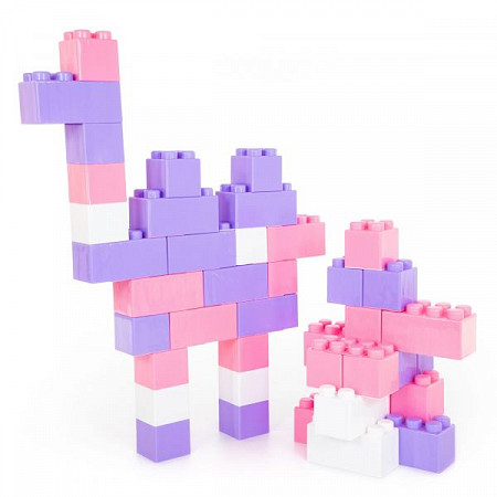 Конструктор строительный Полесье XXL 72 шт v2 68088