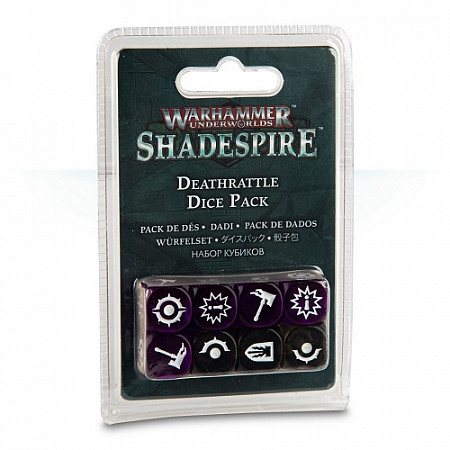 Набор кубов Games Workshop Warhammer Underworlds Shadespire: Deathrattle Dice Pack 110-12