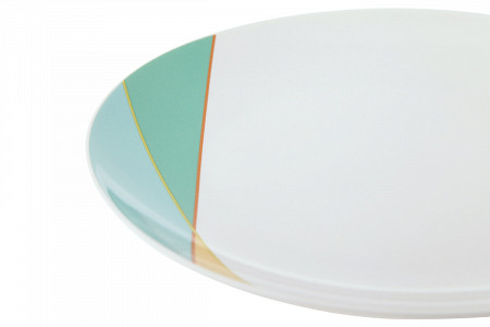 Тарелка обеденная Bradex Parallels 24см TK 0469