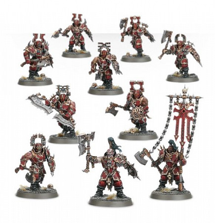 Фигурки Games Workshop Warhammer: Khorn Bloodbound Blood Warriors 83-24