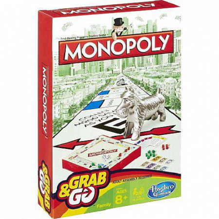 Настольная игра Hasbro Монополия дорожная версия (B1002)