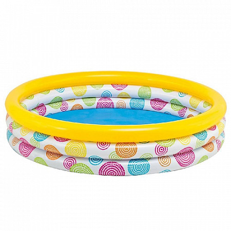 На картинке изображен Бассейн Intex Wild Geometry 58439 Бассейн Intex Wild Geometry 58439