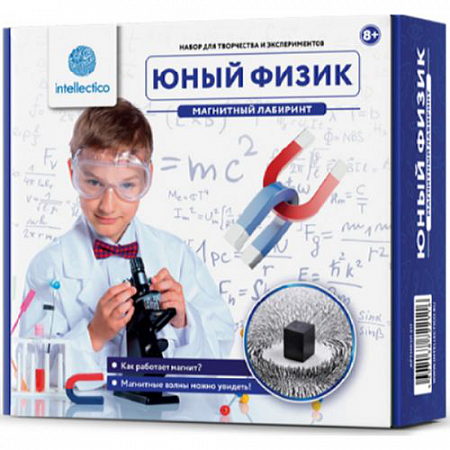 На картинке изображен Набор для опытов Магнитный лабиринт 211i Набор для опытов Магнитный лабиринт 211i