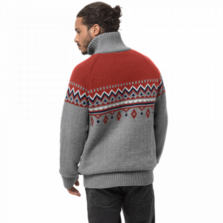 Джемпер мужский Jack Wolfskin Northwind Jacket Men mexican pepper