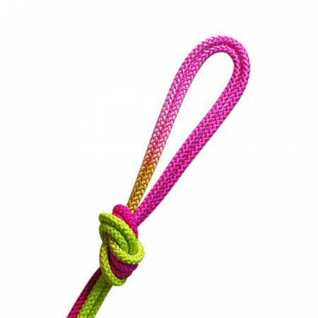 Скакалка для художественной гимнастики Pastorelli Patrasso Multicolor 3 м pink/green