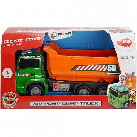 На картинке изображен Игрушка Dickie Toys Самосвал 28 см (203805005) Игрушка Dickie Toys Самосвал 28 см (203805005)