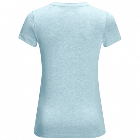 На картинке изображен Футболка детская Jack Wolfskin Ocean T Kids gulf stream Футболка детская Jack Wolfskin Ocean T Kids gulf stream