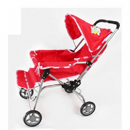 На картинке изображен Коляска для кукол Melogo 9309 Red Коляска для кукол Melogo 9309 Red