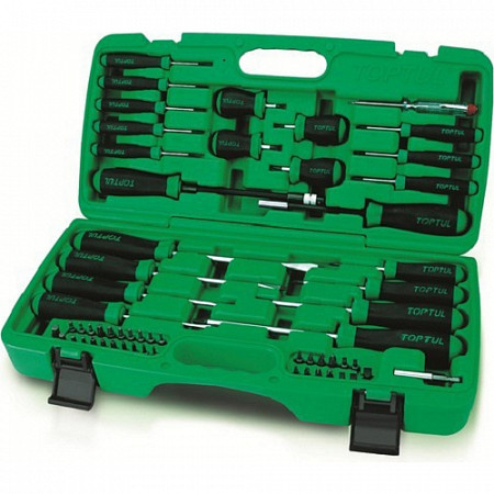 Набор отверток и бит Toptul 58 предметов GAAI5801