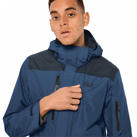 Куртка мужская Jack Wolfskin Brecon Range Jkt M dark indigo