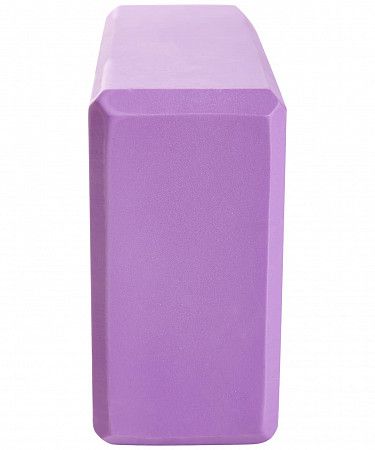 Блок для йоги  Starfit YB-200 EVA  22,5х15 см violet pastel