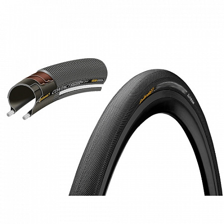 На картинке изображен Покрышка Continental Contact Speed 700 x 32C 32-622 101406 black/black ZCO01406 Покрышка Continental Contact Speed 700 x 32C 32-622 101406 black/black ZCO01406