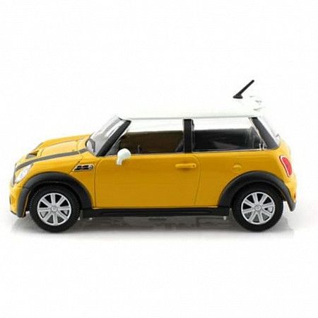 Машинка Bburago 1:24 Mini Cooper S (18-22124) yellow