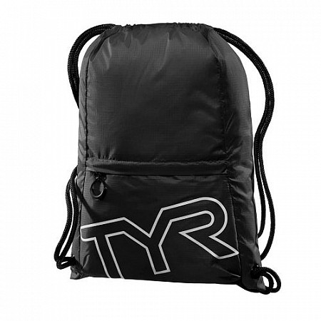 Рюкзак-мешок TYR Drawstring Backpack LPSO2/001 Black