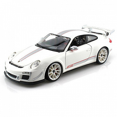 Коллекционная машина Bburago 1:18 Porsche 911 GT3 (18-11036) white