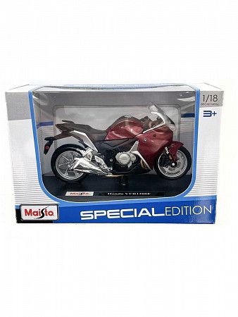 Масштабная модель мотоцикла Maisto 1:18 Honda VFR1200F (39300)