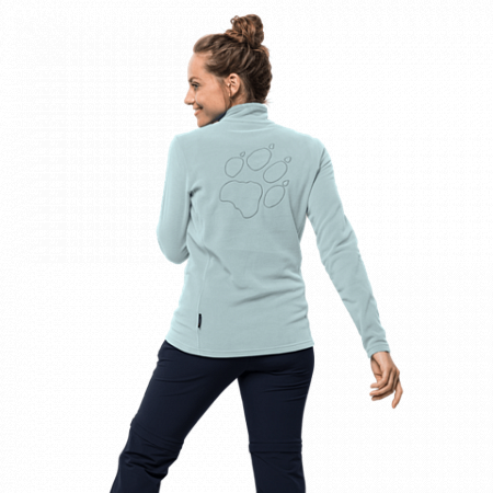 Пуловер женский Jack Wolfskin Zero Waste Rebelita W green haze