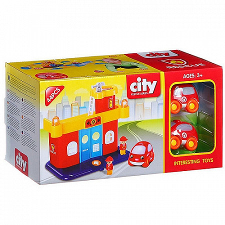 Игровой трек-конструктор Shantou Gepai  Rescue Series (44 дет) FJ-6038K