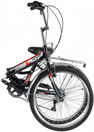 Велосипед Novatrack TG-24 24" (2020) 24FTG6SV.BK20 black