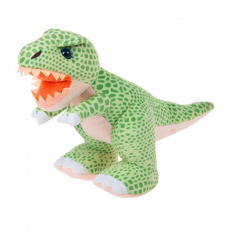 Мягкая игрушка Мальвина Динозавр Тираннозавр 11.33.1 зеленый