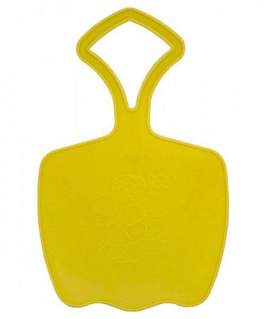 Ледянка плоская Зайка пластиковая