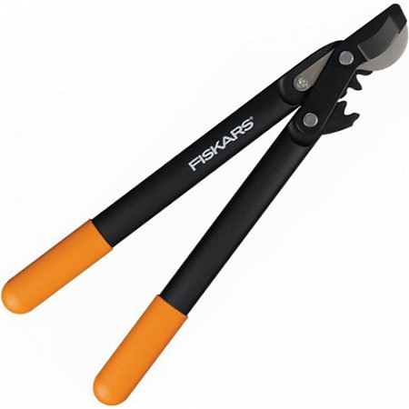 Сучкорез плоскостной Fiskars L70 PowerGear с загнутыми лезвиями малый 1002104