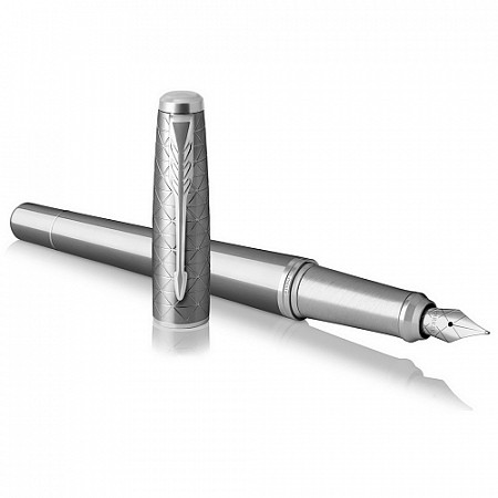 Перо Parker Urban Premium Silvered Powder CT 1931595