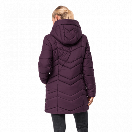 Пальто женское Jack Wolfskin Kyoto Coat W aubergine