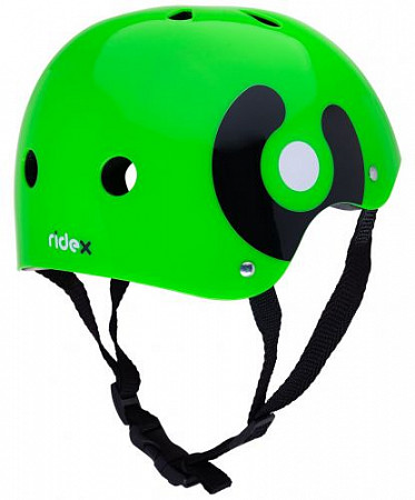 Шлем для роликовых коньков Ridex Zippy green