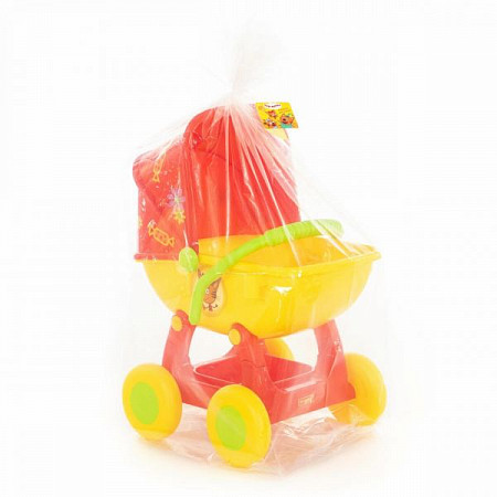 На картинке изображен Коляска для кукол Полесье Три кота №2 71446 Коляска для кукол Полесье Три кота №2 71446