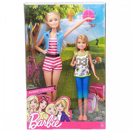 Набор кукол Barbie Сестры Скиппер и Стейси DWJ63 DWJ64