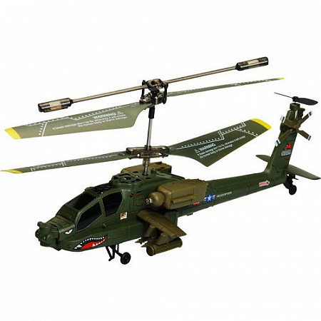 Вертолет SYMA Радиоуправляемый Apache AH-64 Gyro с гироскопом S109G