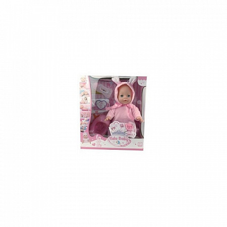 Кукла PlaySmart Пупс YL1712P pink