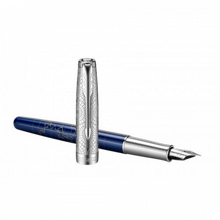 На картинке изображен Ручка Parker 2054838 blue Ручка Parker 2054838 blue