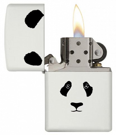 Зажигалка Zippo Panda White Matte 28860
