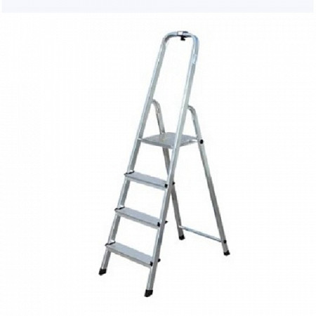 На картинке изображен Лестница-стремянка алюм. Alumet 4 ступ 82/153 см 3.6 кг Ам704 Лестница-стремянка алюм. Alumet 4 ступ 82/153 см 3.6 кг Ам704