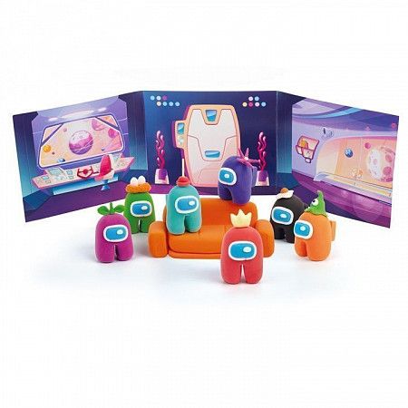 Набор для лепки из легкого пластилина Genio Kids- Art  Астронавтики TA1700