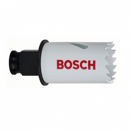 На картинке изображен Коронка биметаллическая Bosch HSS d=37 мм 2608584627 Коронка биметаллическая Bosch HSS d=37 мм 2608584627