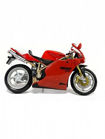 Мотоцикл Bburago 1:18 Ducati 998R (18-51000/18-51033)