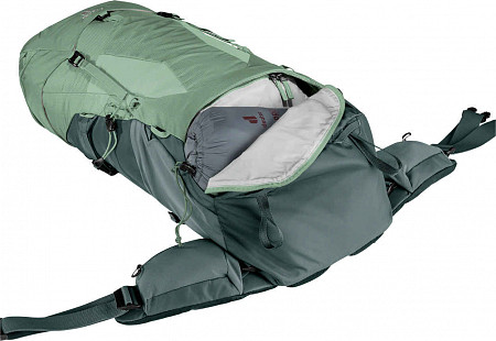 Рюкзак Deuter Aircontact Lite 45+10 SL 3340421-2264 aloe/forest (2021)