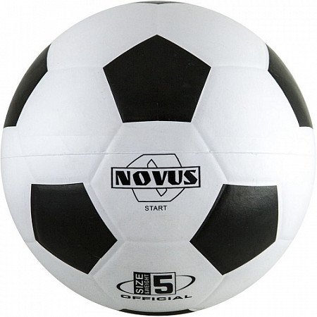Мяч футбольный Novus Start white/black