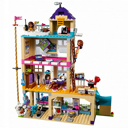 На картинке изображен Конструктор LEGO Friends Дом дружбы 41340 Конструктор LEGO Friends Дом дружбы 41340