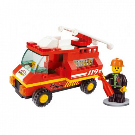 Конструктор Sluban Пожарная машина M38-B0173