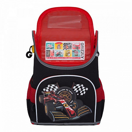Рюкзак школьный GRIZZLY RAn-083-7 /1 black