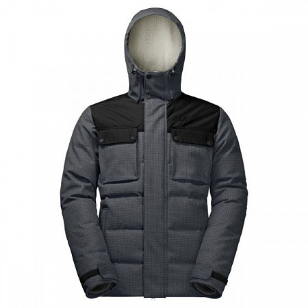Куртка мужская Jack Wolfskin Banff Springs Jacket dark Grey