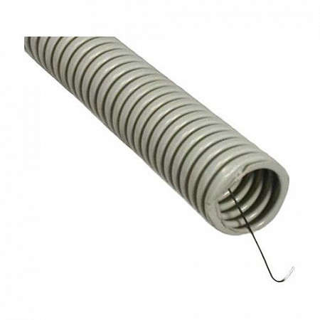 На картинке изображен Труба гофрированная с зондом Юпитер 50 м JP3110-05 Труба гофрированная с зондом Юпитер 50 м JP3110-05