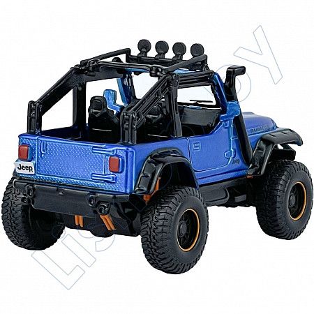 Машинка Maisto 2003 Jeep Wrangler Rubicon (21205) blue