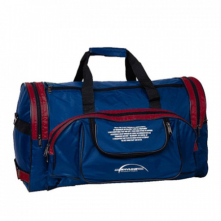 Дорожная сумка Polar П01 blue/burgundy