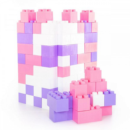 Конструктор строительный Полесье XXL 72 шт v2 68088